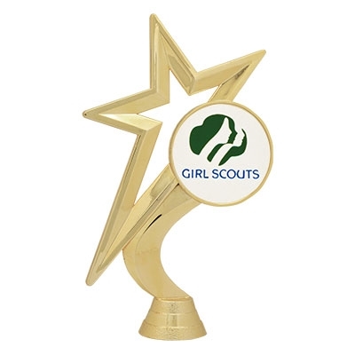 Gold Star - Girl Scout Mylar [+$1.50]